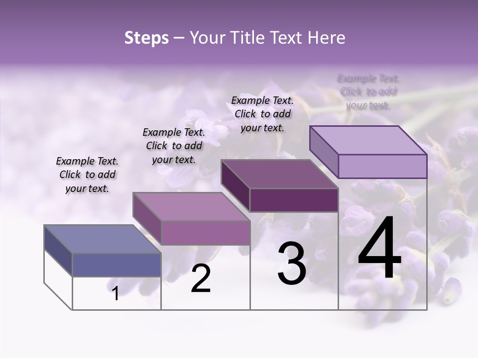 Natural Bunch Lilac PowerPoint Template