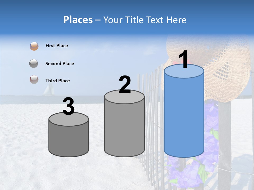 Seashore Gerber Nobody PowerPoint Template