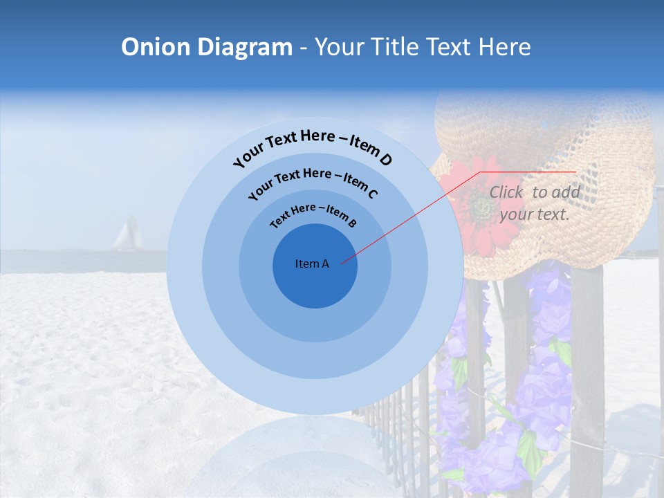 Seashore Gerber Nobody PowerPoint Template