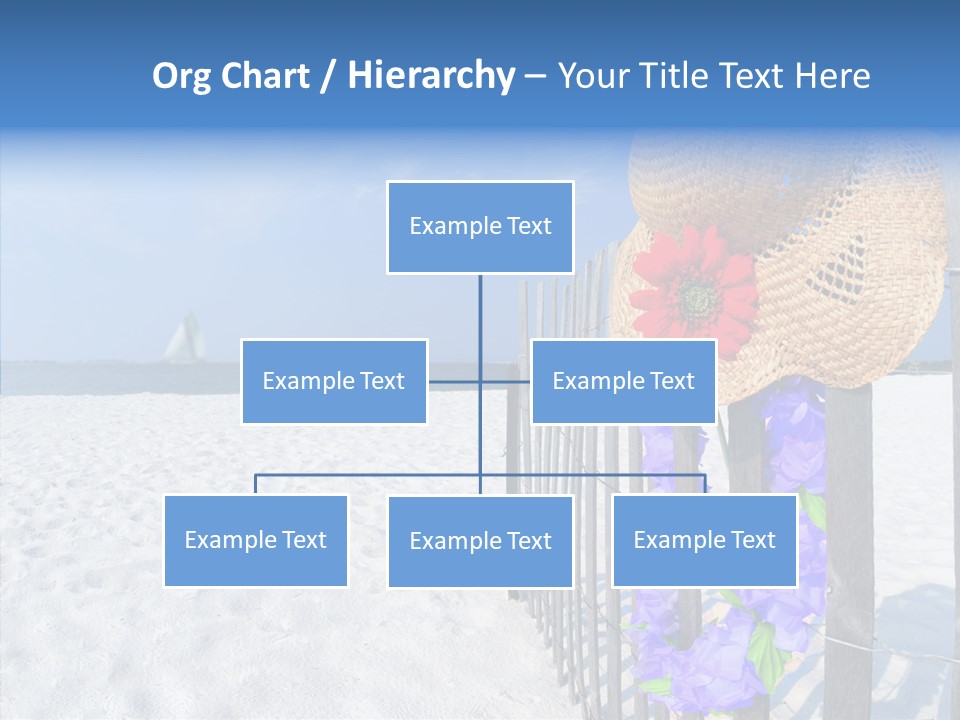 Seashore Gerber Nobody PowerPoint Template