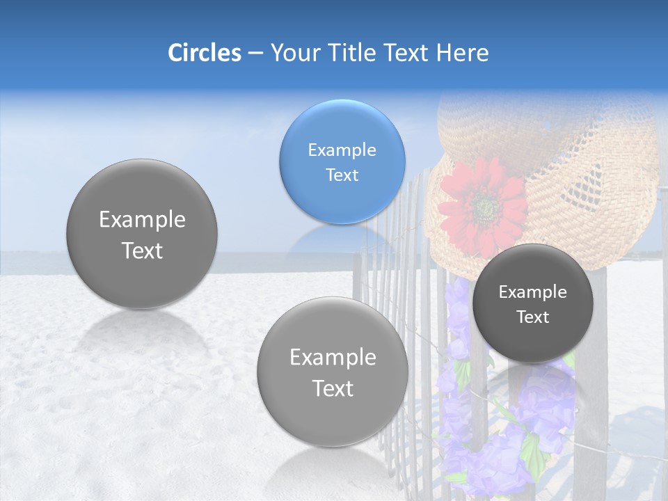 Seashore Gerber Nobody PowerPoint Template