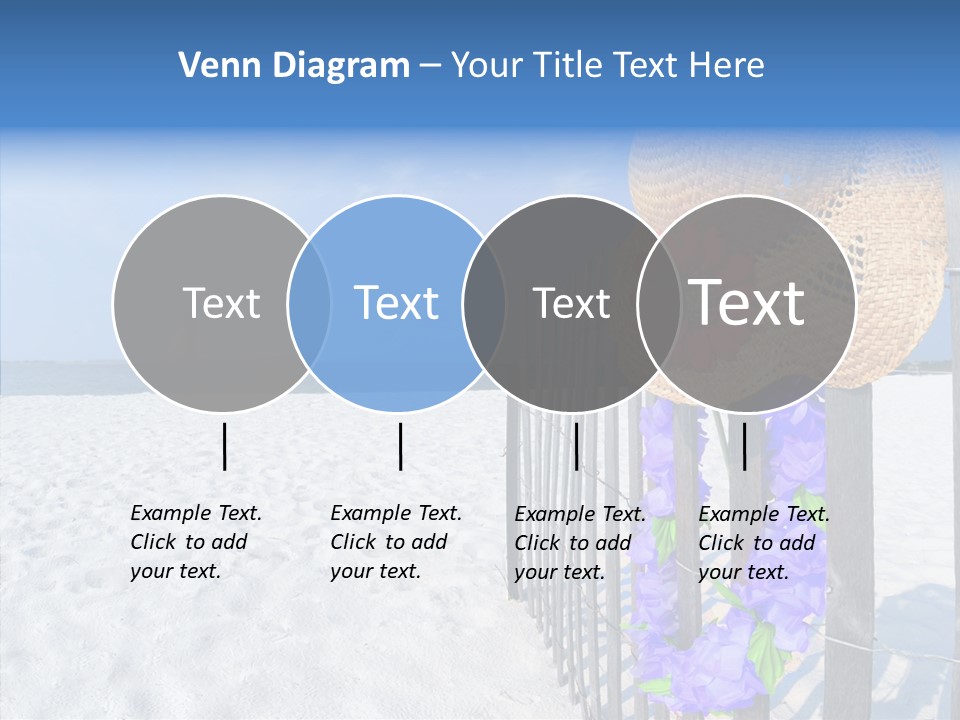 Seashore Gerber Nobody PowerPoint Template