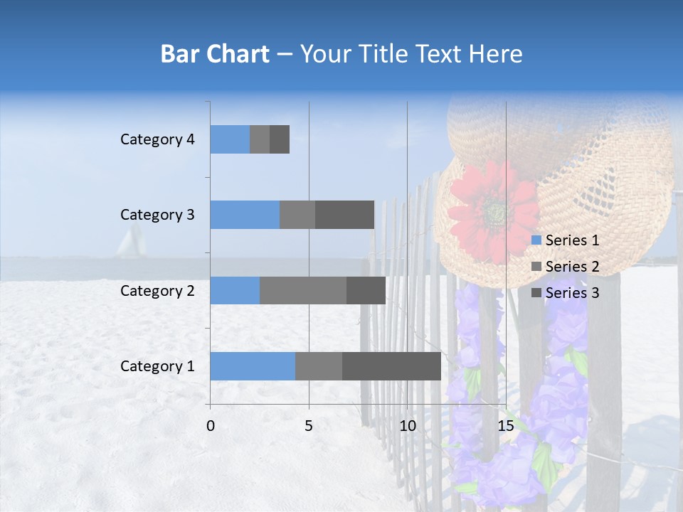Seashore Gerber Nobody PowerPoint Template