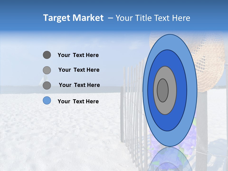 Seashore Gerber Nobody PowerPoint Template