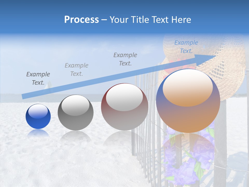 Seashore Gerber Nobody PowerPoint Template