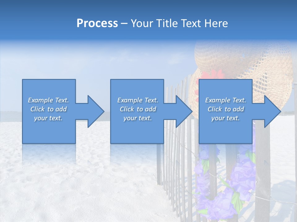 Seashore Gerber Nobody PowerPoint Template