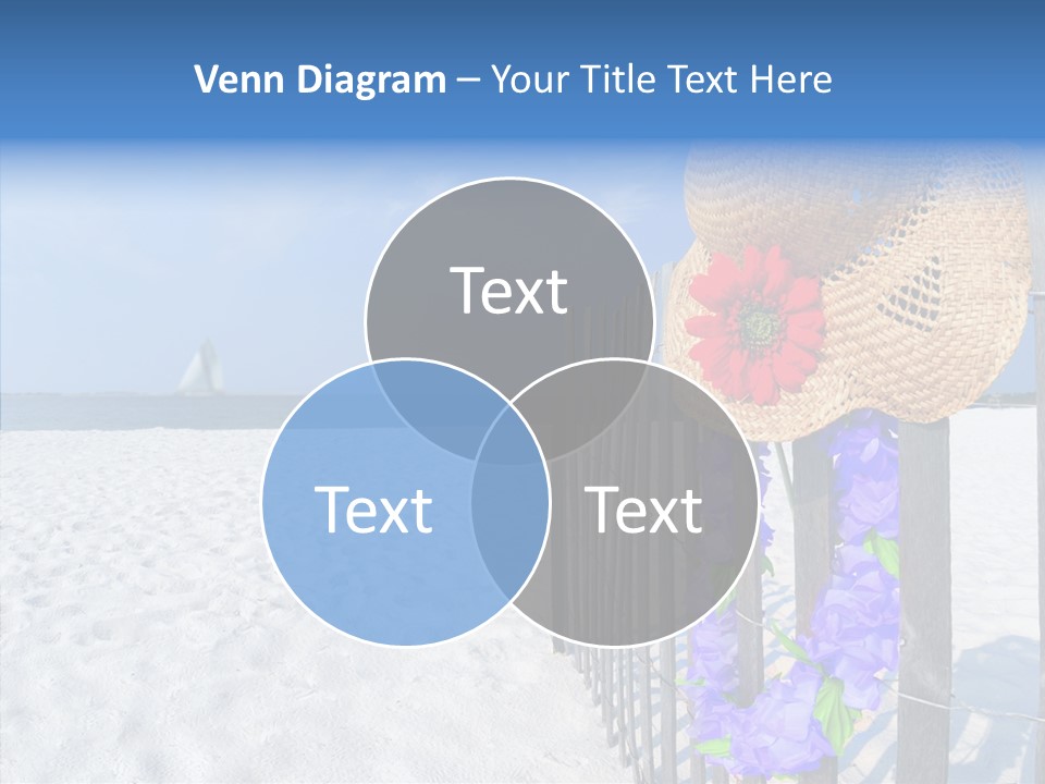 Seashore Gerber Nobody PowerPoint Template