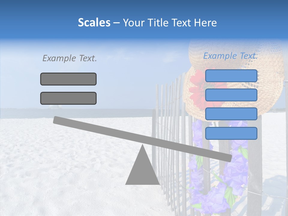Seashore Gerber Nobody PowerPoint Template