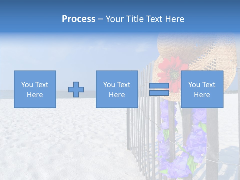 Seashore Gerber Nobody PowerPoint Template