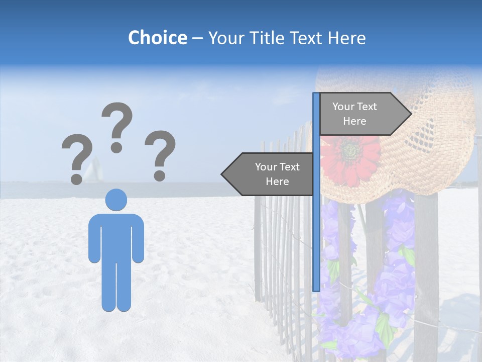 Seashore Gerber Nobody PowerPoint Template