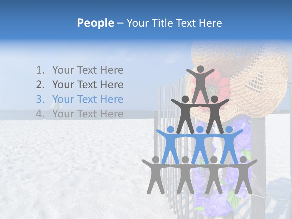 Seashore Gerber Nobody PowerPoint Template