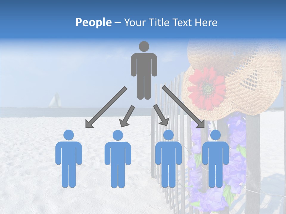 Seashore Gerber Nobody PowerPoint Template