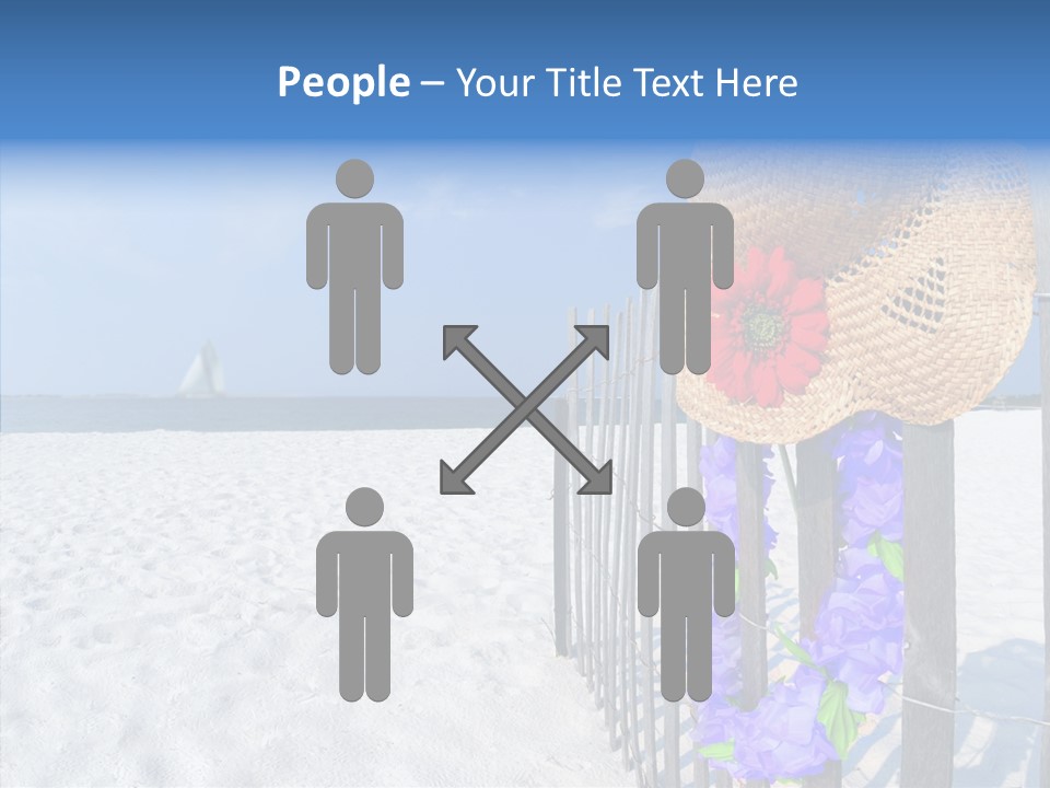 Seashore Gerber Nobody PowerPoint Template