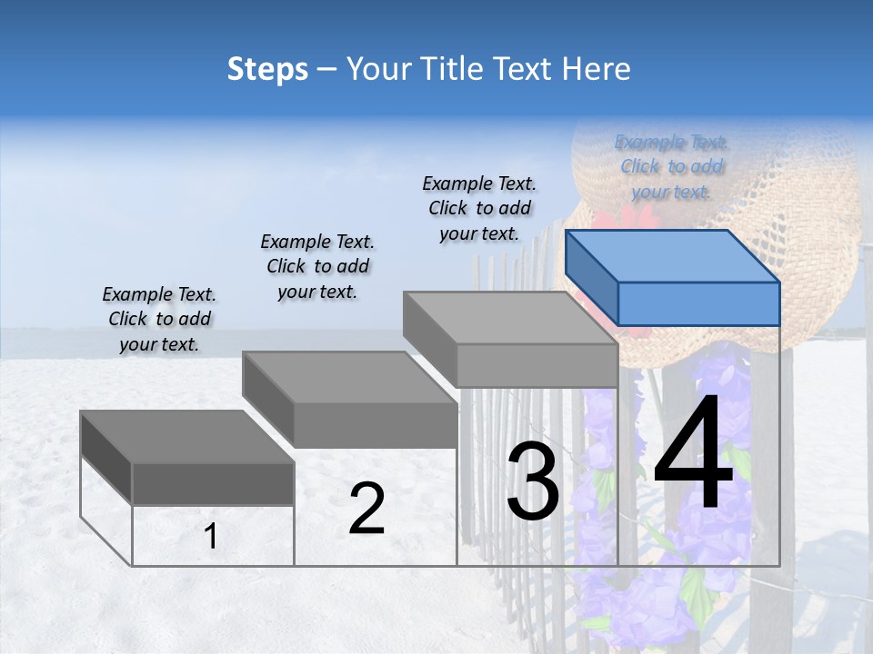 Seashore Gerber Nobody PowerPoint Template