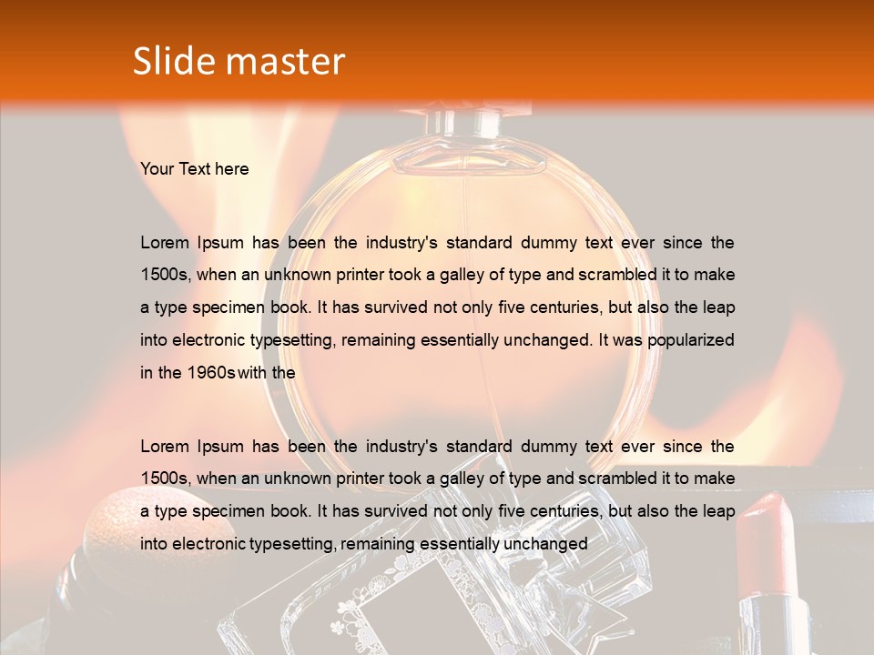 Passion Bright Desire PowerPoint Template