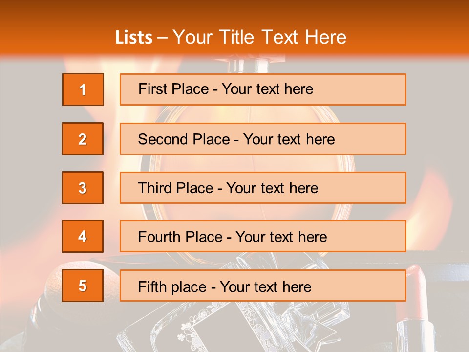 Passion Bright Desire PowerPoint Template