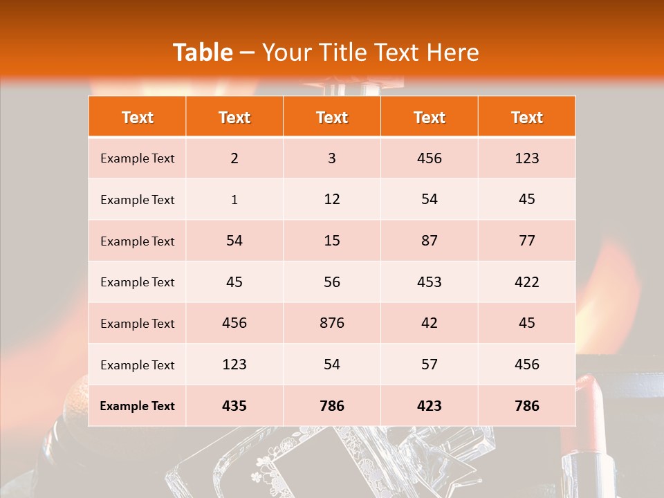 Passion Bright Desire PowerPoint Template