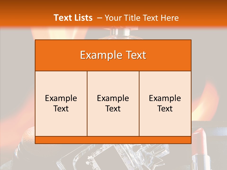 Passion Bright Desire PowerPoint Template