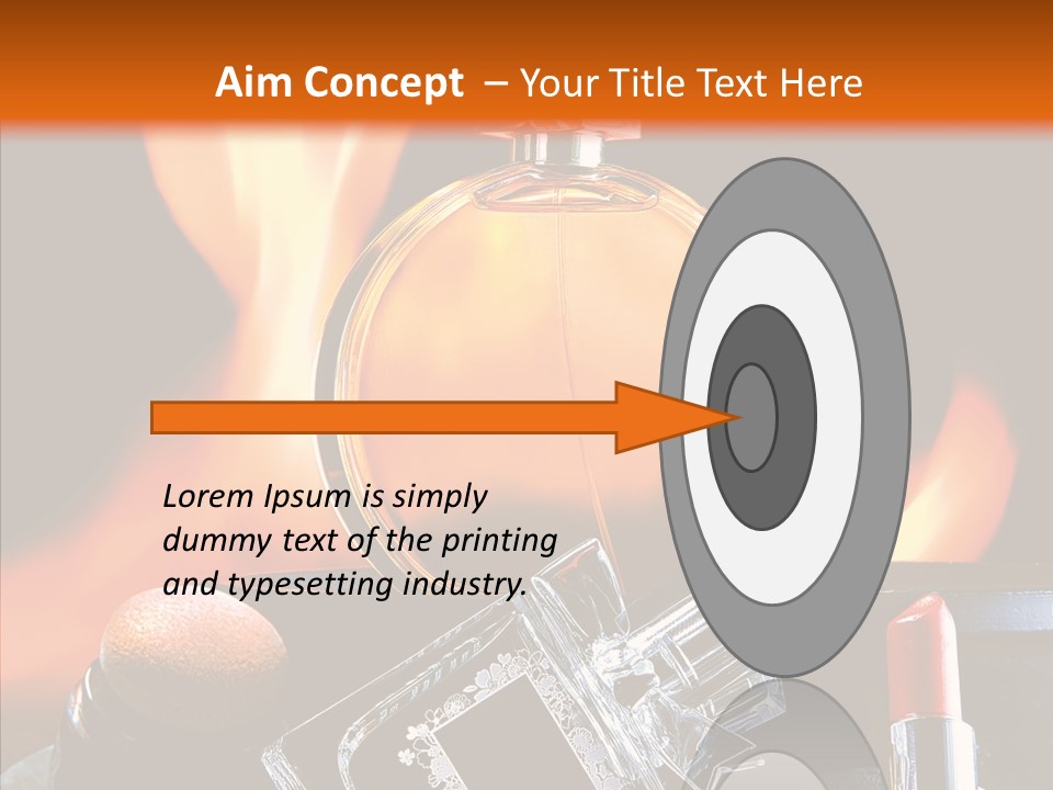 Passion Bright Desire PowerPoint Template