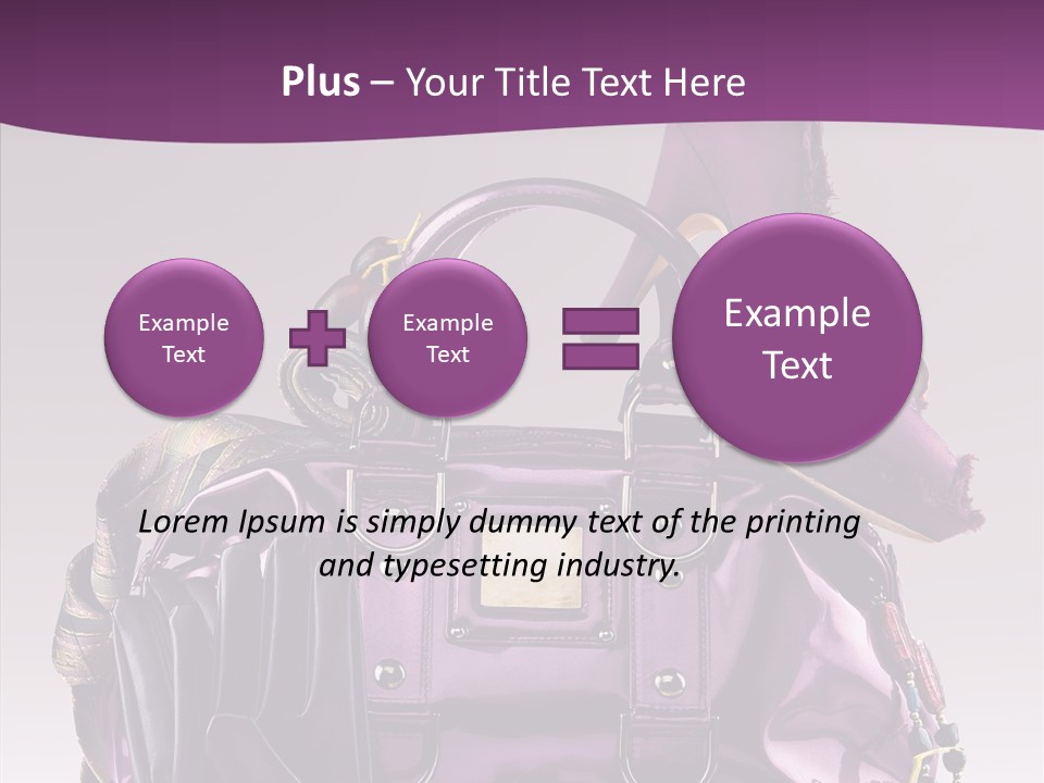 Accessory Elegant Single PowerPoint Template
