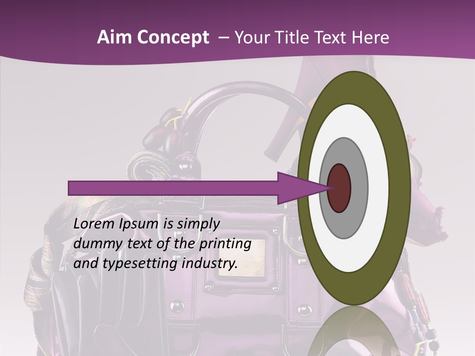 Accessory Elegant Single PowerPoint Template