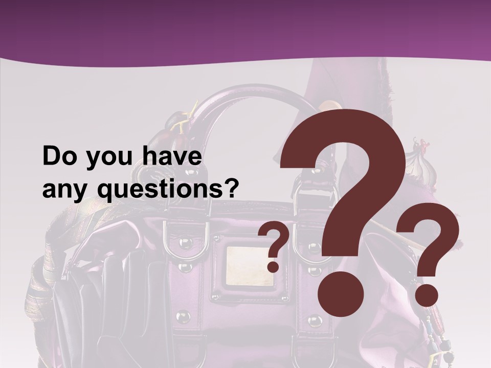 Accessory Elegant Single PowerPoint Template