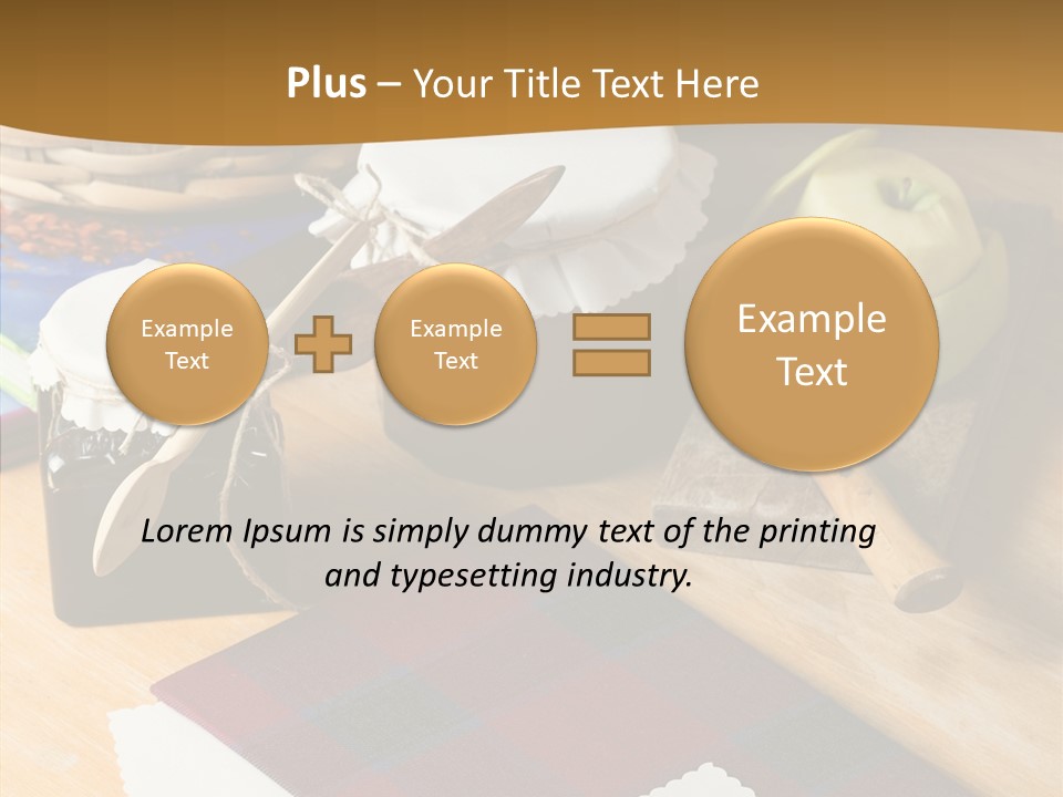 Dessert Jam Natural PowerPoint Template