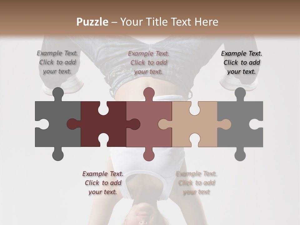 Dancer Female Young PowerPoint Template