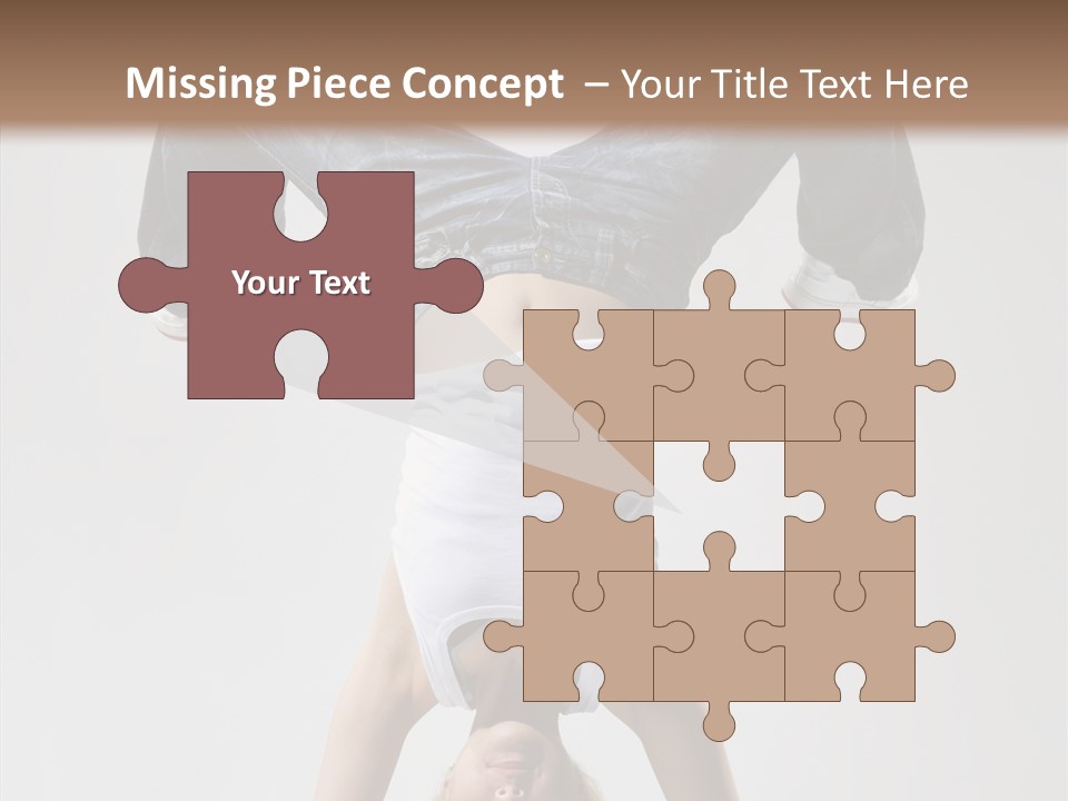 Dancer Female Young PowerPoint Template