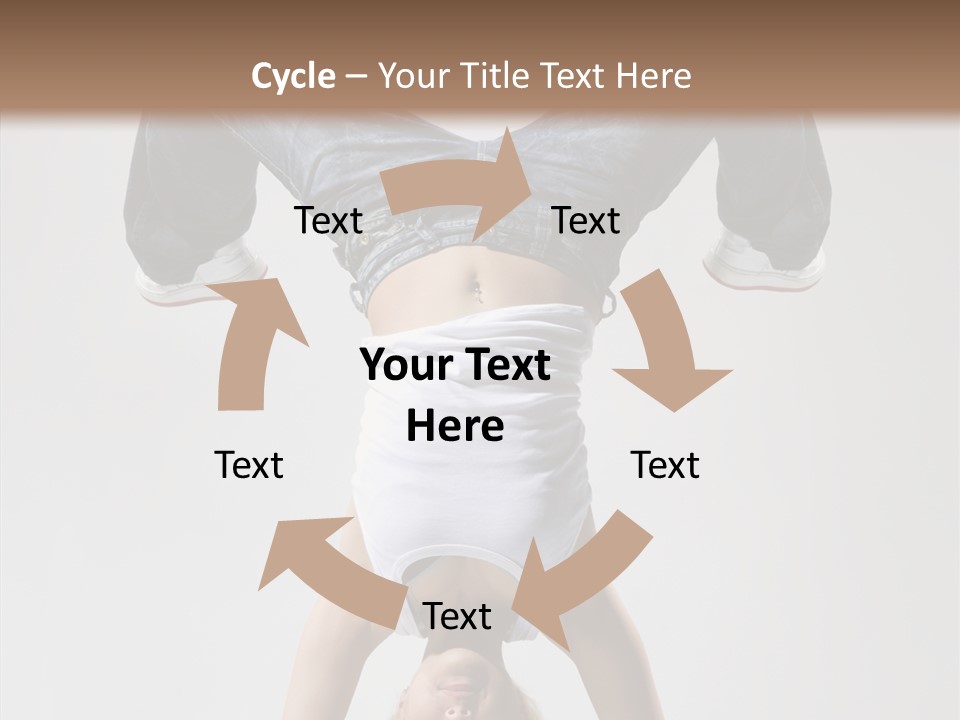 Dancer Female Young PowerPoint Template