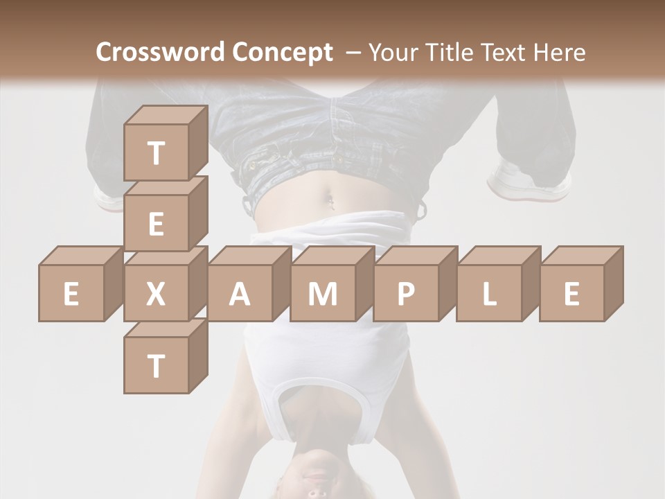 Dancer Female Young PowerPoint Template