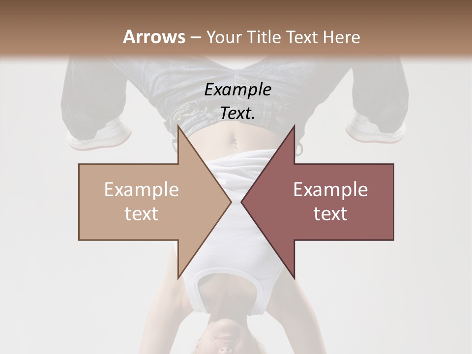 Dancer Female Young PowerPoint Template