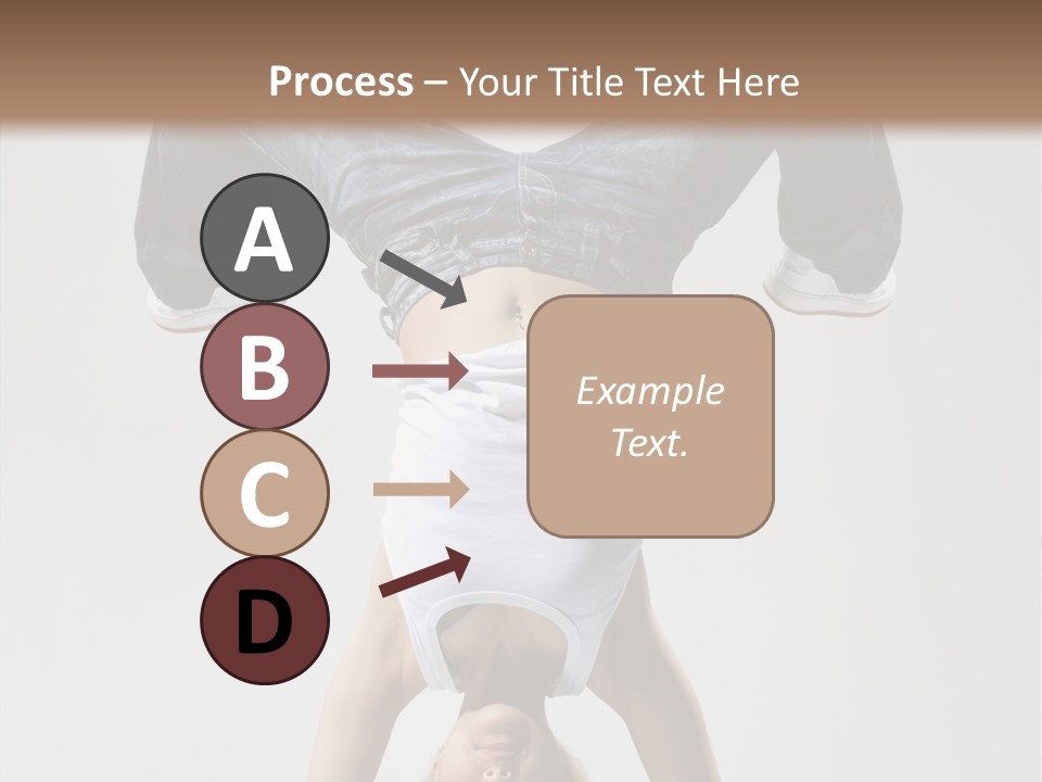 Dancer Female Young PowerPoint Template