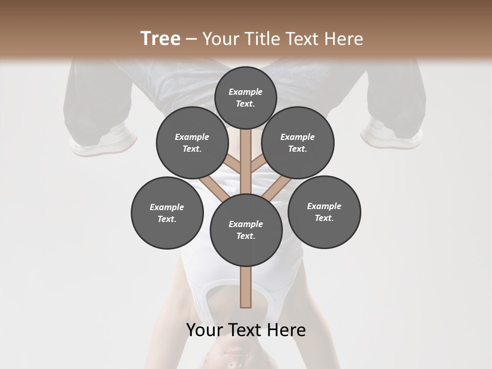 Dancer Female Young PowerPoint Template