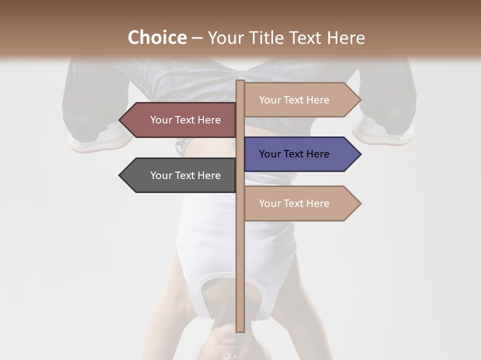 Dancer Female Young PowerPoint Template