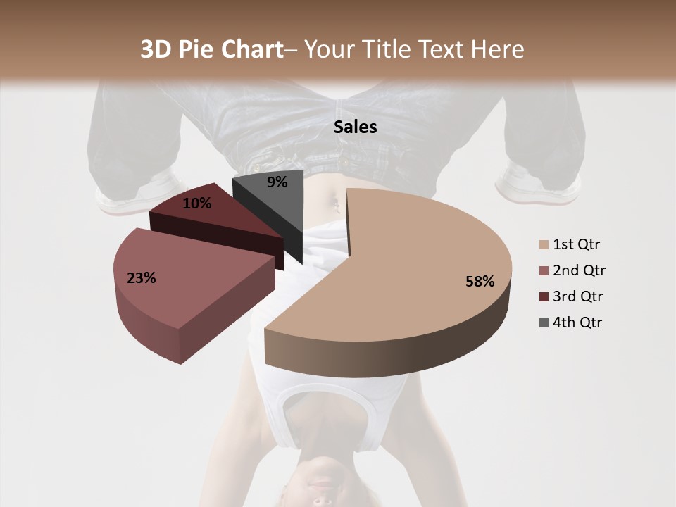 Dancer Female Young PowerPoint Template