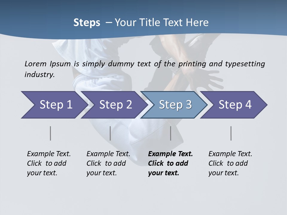 Jump Sport  PowerPoint Template