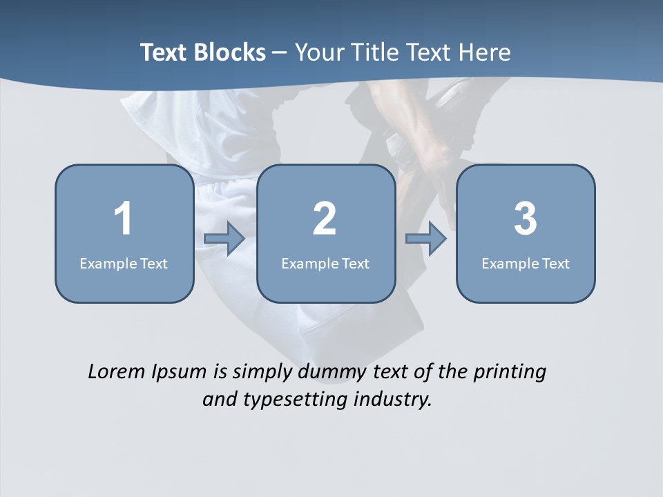 Jump Sport  PowerPoint Template