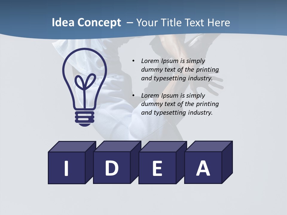 Jump Sport  PowerPoint Template