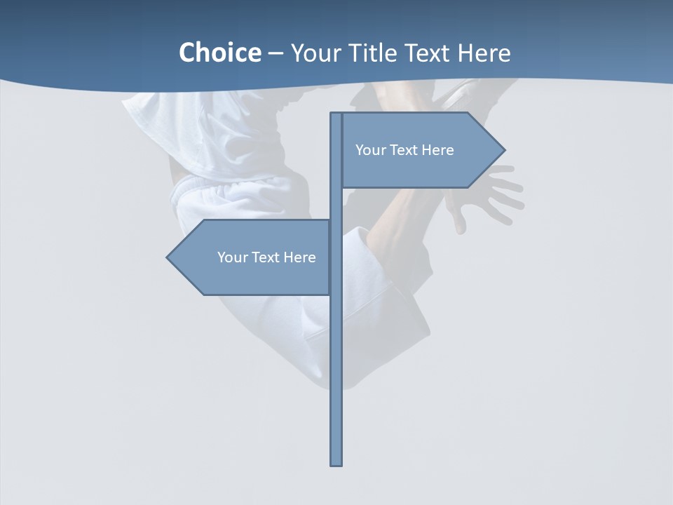 Jump Sport  PowerPoint Template