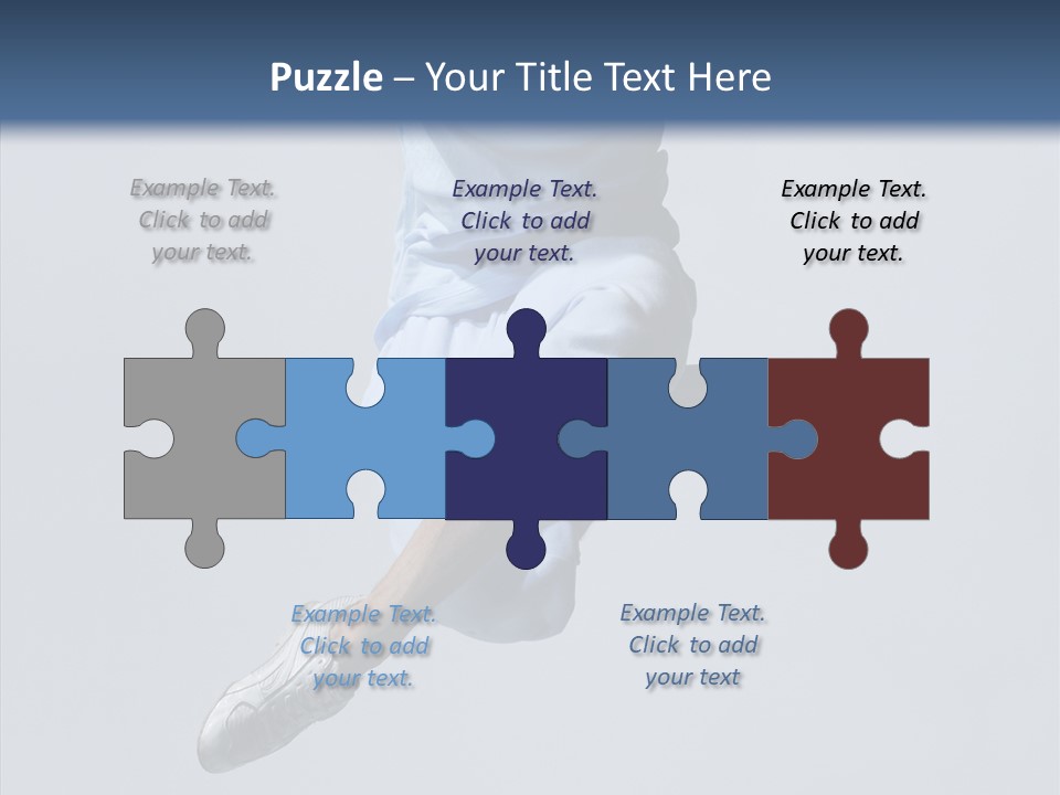 Casual Performer Fashion PowerPoint Template