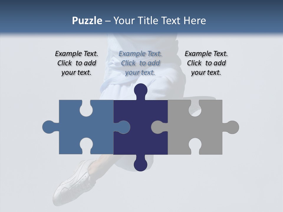 Casual Performer Fashion PowerPoint Template