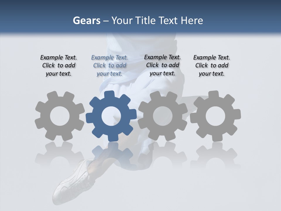 Casual Performer Fashion PowerPoint Template