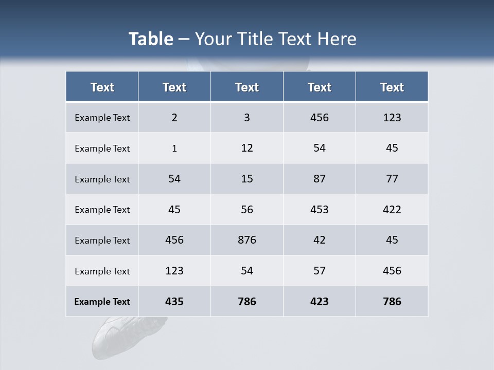 Casual Performer Fashion PowerPoint Template