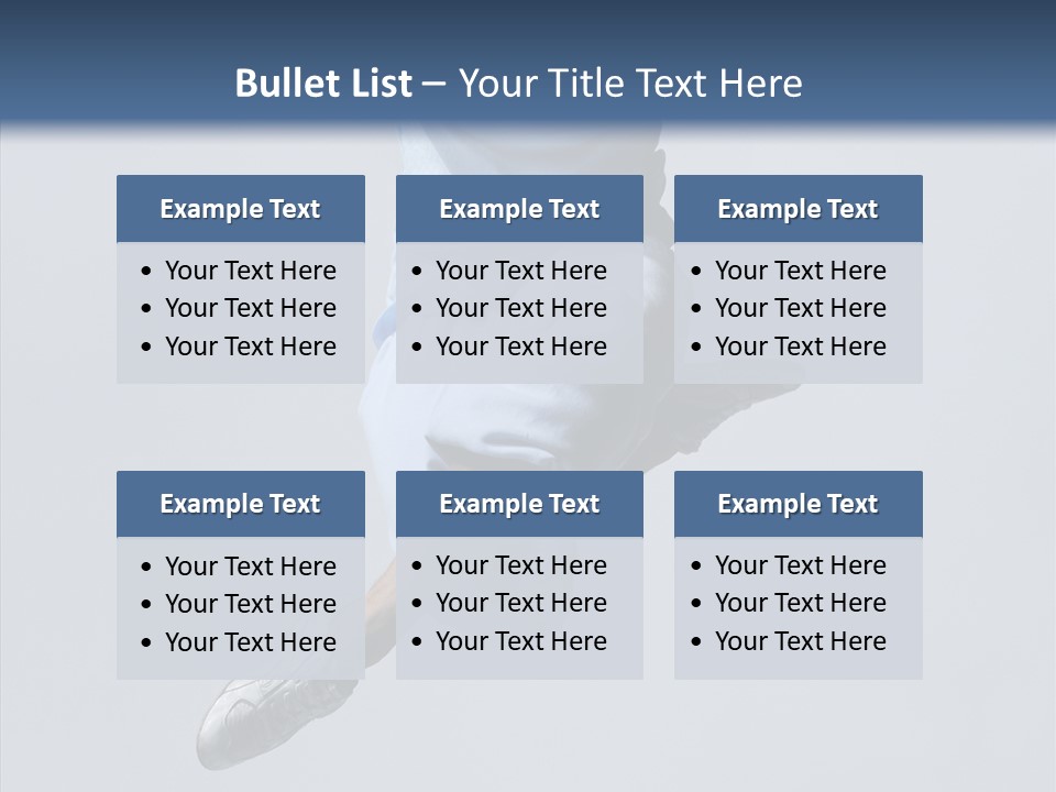 Casual Performer Fashion PowerPoint Template