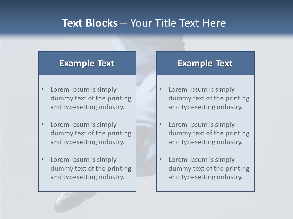 Casual Performer Fashion PowerPoint Template