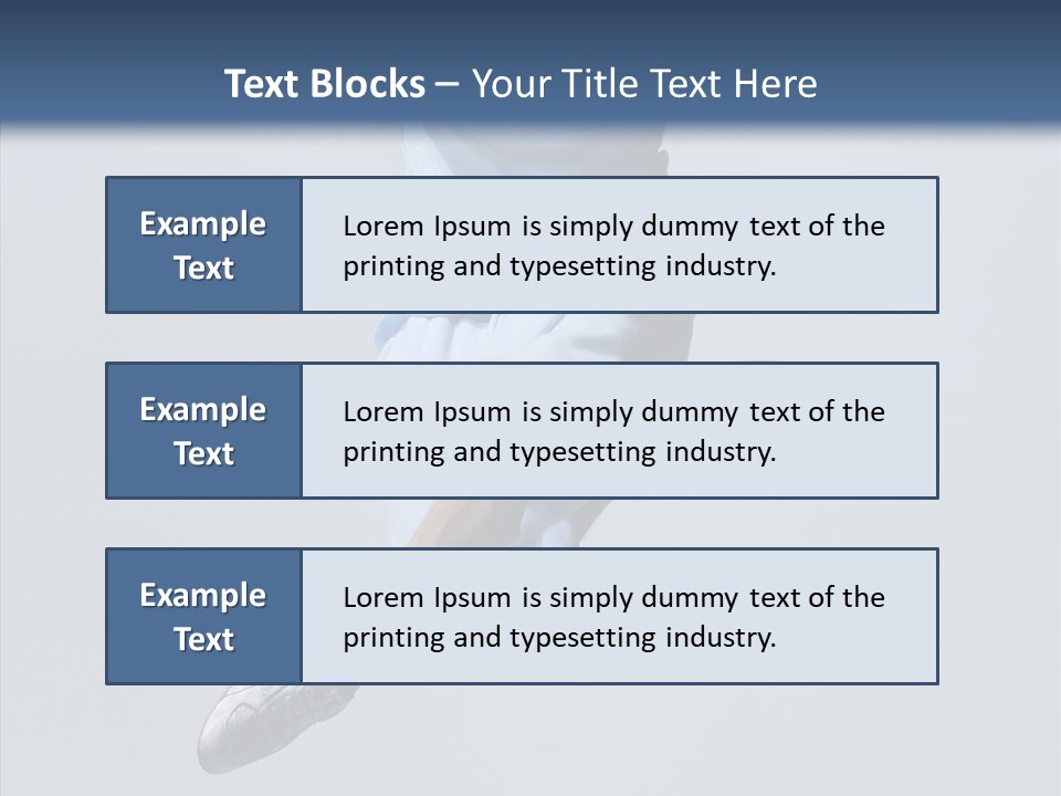 Casual Performer Fashion PowerPoint Template