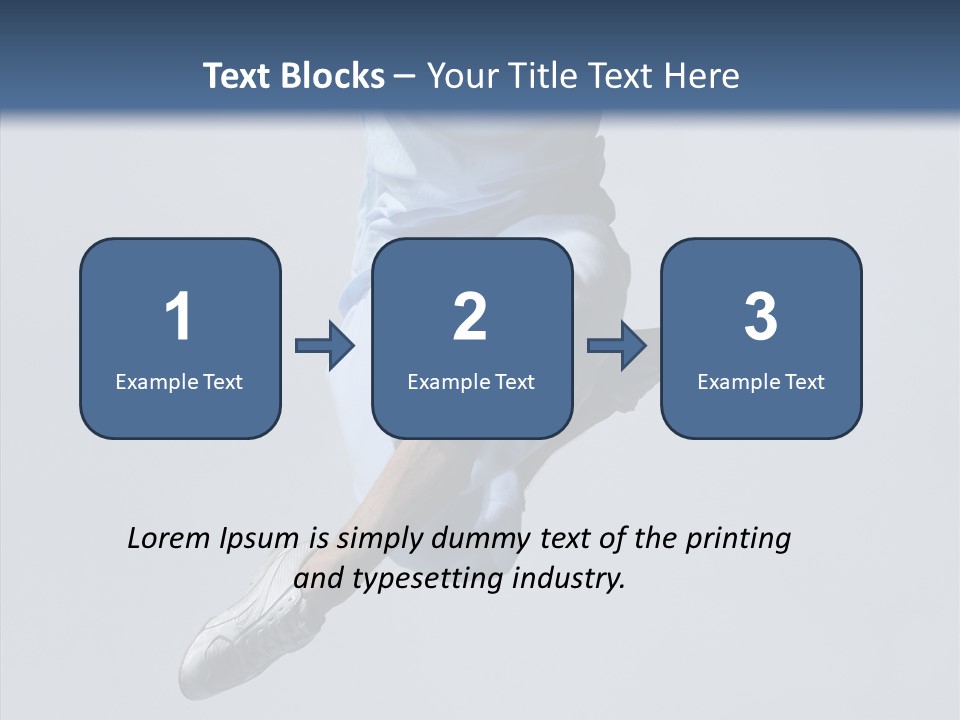 Casual Performer Fashion PowerPoint Template