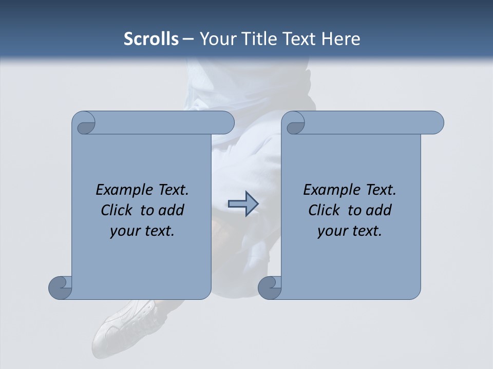 Casual Performer Fashion PowerPoint Template