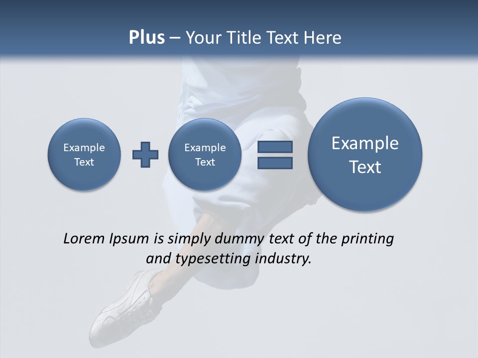 Casual Performer Fashion PowerPoint Template